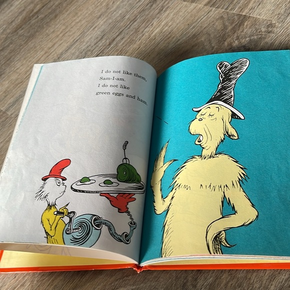 Dr. Seuss Green Eggs and Ham Hardcover Book - Picture 9 of 14